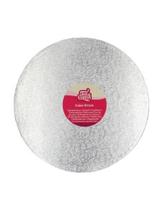 FunCakes Cake Drum Rond -30,5cm- Zilver