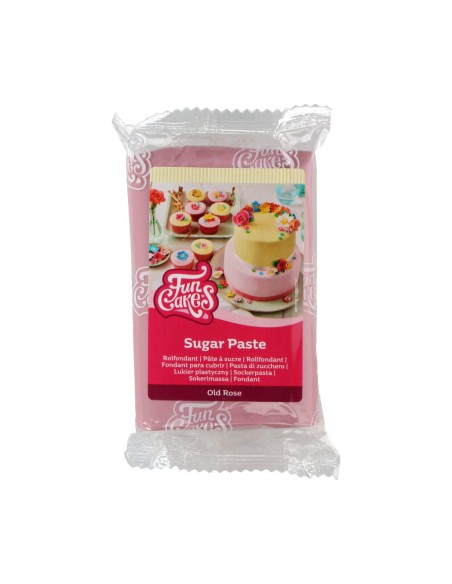 FunCakes Rolfondant Roze Old Rose -250gr-