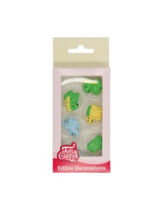 FunCakes Suikerdecoratie Dino -12st-