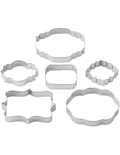 Wilton Uitsteker Set Plaque -6st-