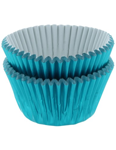 Baked with Love Folie Baking Cups Turquoise -50st-