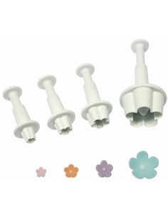 PME Flower Blossom Plunger (set van 4)