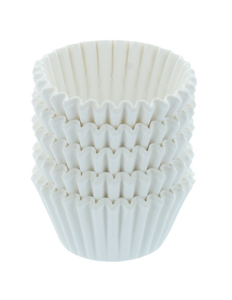 Baked with Love Mini Baking Cups Wit -100st-