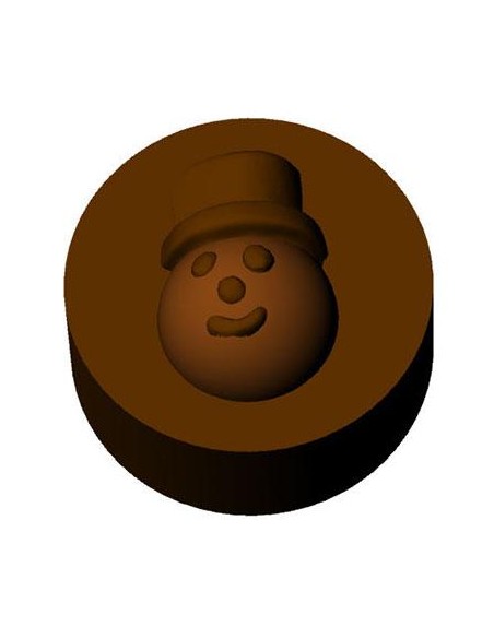 CK Chocolade Mal voor Koekjes Rond (Oreo) Sneeuwpop