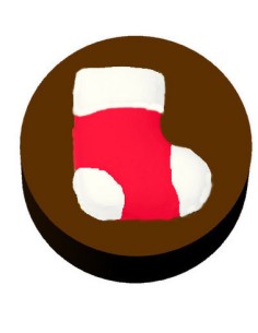 CK Chocolade Mal voor Koekjes Rond (Oreo) Kerstsok