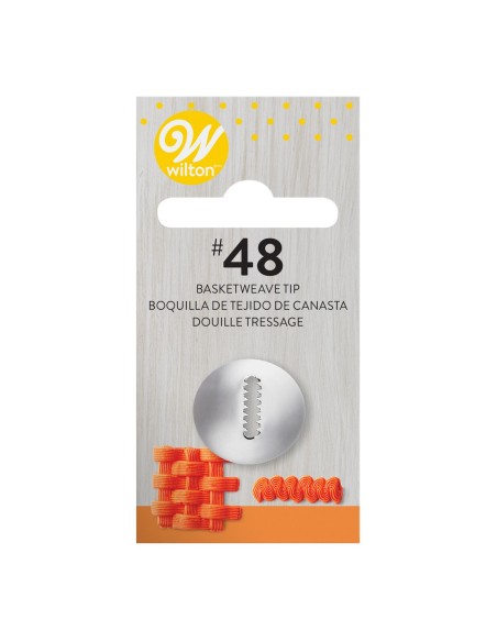 Wilton Spuitmondje 048 Basketweave