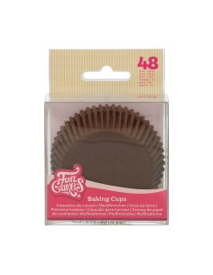 FunCakes Baking Cups Bruin -48st- 2