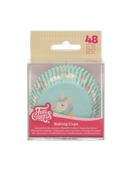 FunCakes Baking Cups Eenhoorn -48st-