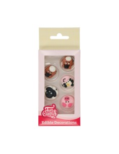 FunCakes Suikerdecoratie Boerderij -12st-