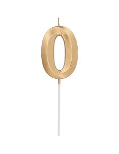 Glamour Kaars Nummer 0 - Goud