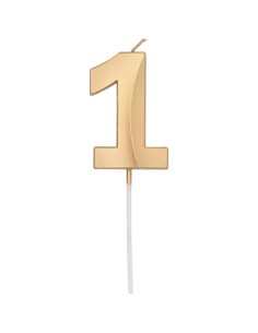 Glamour Kaars Nummer 1 - Goud