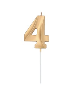 Glamour Kaars Nummer 4 - Goud