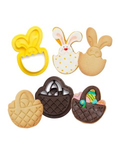 Decora Uitsteker Set Mand en Haas -2st- 2