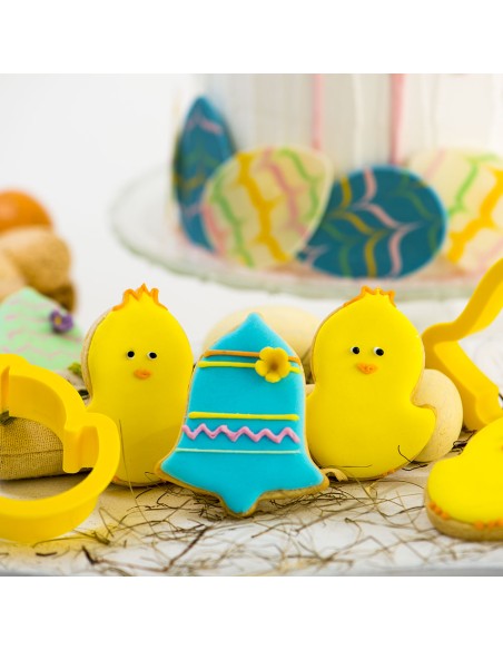 Decora Uitsteker Set Kuiken en Bel -2st-