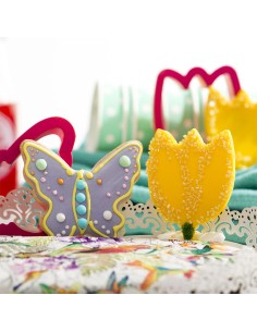 Decora Uitsteker Set Vlinder en Tulp -2st- 2