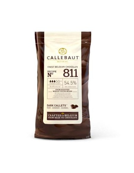 Callebaut Chocolade Callets Puur -1kg-