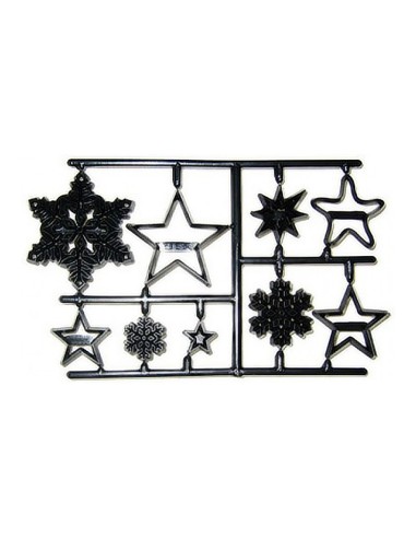 Patchwork Cutter Snowflakes and Stars //