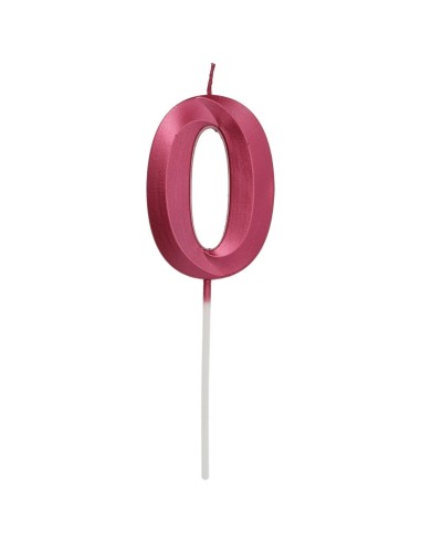 Glamour Kaars Nummer 0 - Bordeaux //