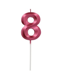 Glamour Kaars Nummer 8 - Bordeaux