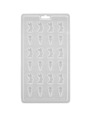 Wilton Chocolade Mal Mini Haas & Wortel