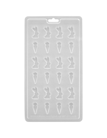 Wilton Chocolade Mal Mini Haas & Wortel