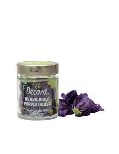 Decora Eetbare Bloemen Mauve //