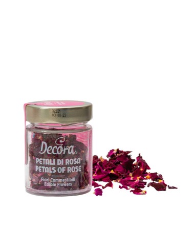 Decora Eetbare Bloemen Roze //