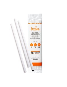Decora Easy Cut Dowels 30cm x 8mm -8st