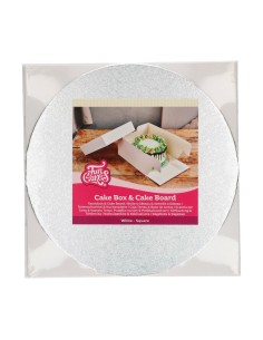 FunCakes Taartdoos & Rond Cake Board -25x25x15cm-