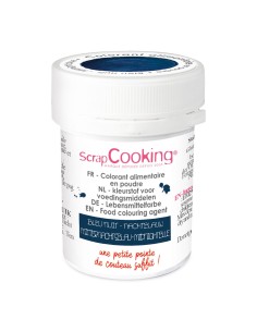 Scrapcooking Poeder Kleurstof Donker Blauw -5gr-