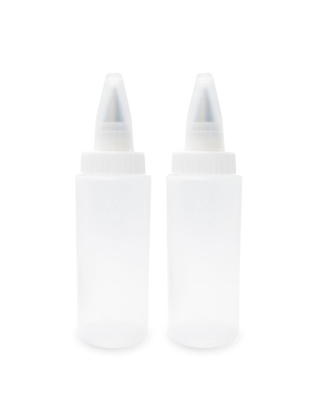 Scrapcooking Knijpfles met Spuitmondje -2st-