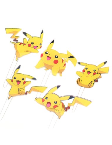 CakeDeco Taarttopper Pokemon Set Pikachu -7st-