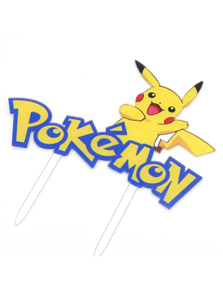CakeDeco Taarttopper Pokemon Set Pikachu -7st-