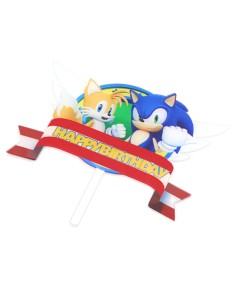 CakeDeco Taarttopper Sonic Set -7st- 2