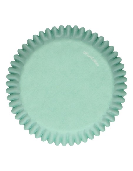 FunCakes Baking Cups Mint Groen -48st-