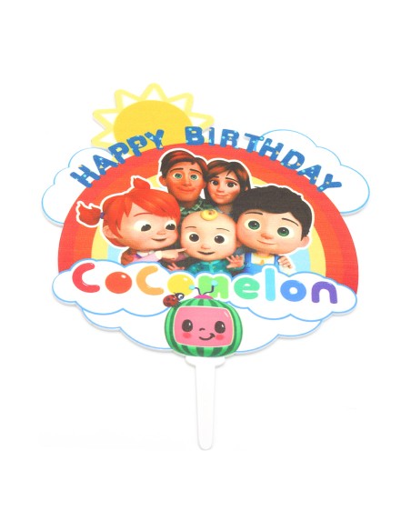 CakeDeco Taarttopper Cocomelon