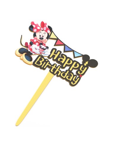 CakeDeco Taarttopper Minnie Party