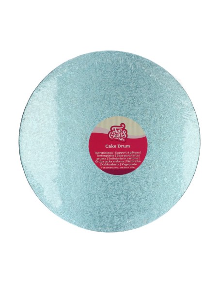 FunCakes Cake Drum Rond -30,5cm- Baby Blauw 