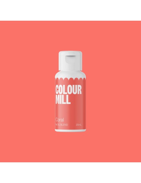 Colour Mill Chocolade Kleurstof Coral -20ml-