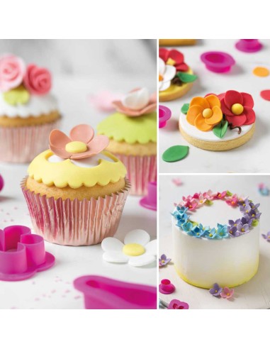 Decora Uitsteker Set Bloemen Zomer -9st-