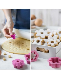 Decora Uitsteker Set Bloemen -6st- 2