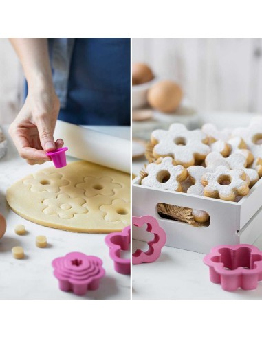 Decora Uitsteker Set Bloemen -6st-