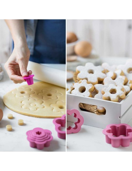 Decora Uitsteker Set Bloemen -6st-