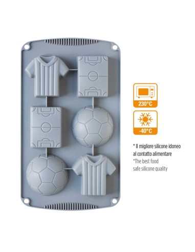 Decora Siliconen Bakvorm Voetbal