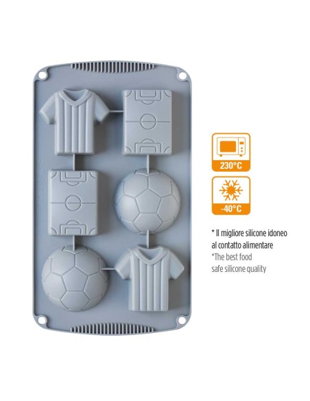 Decora Siliconen Bakvorm Voetbal