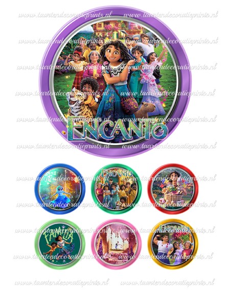 Eetbare Print Encanto 1 - 15cm