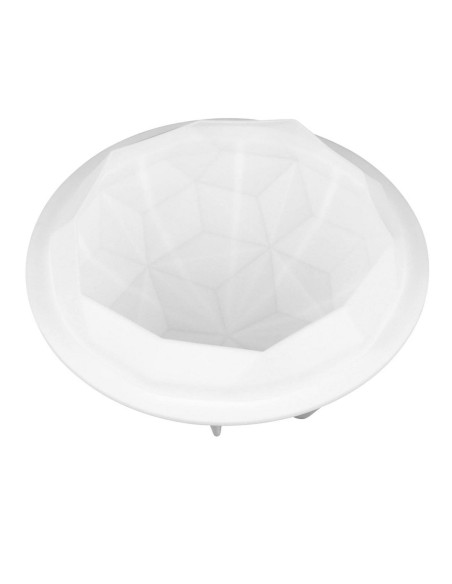 CakeDeco Siliconen Bakvorm Diamant Rond //