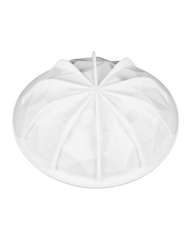 CakeDeco Siliconen Bakvorm Diamant Rond //