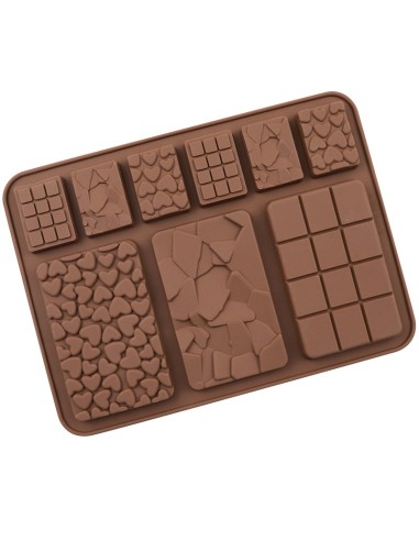 CakeDeco Siliconen Chocolade Mal Mini Assorti