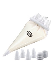 Dr. Oetker Wegwerp Spuitzakken incl. Spuitmondjes -10st-